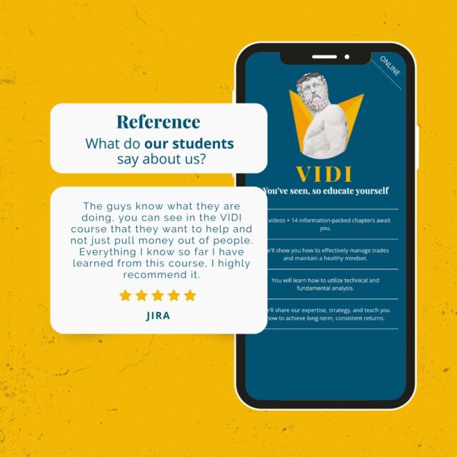 Still thinking about our online course? See what our students say about it, maybe their feedback will give you courage.✨